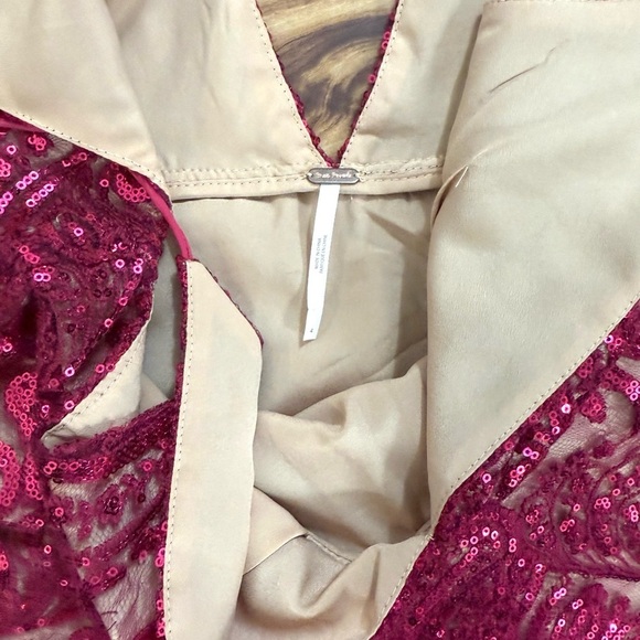 Free People Night Shimmer Mini Dress - Picture 2 of 10